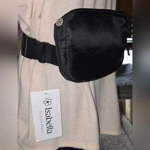 (E) Isabella Black Belt Bag